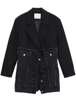 3.1 Phillip Lim レイヤード ジャケット | ブラック | FARFETCH JP