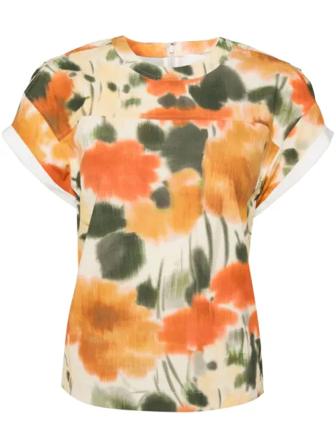 3.1 Phillip Lim Blurred Marigold top