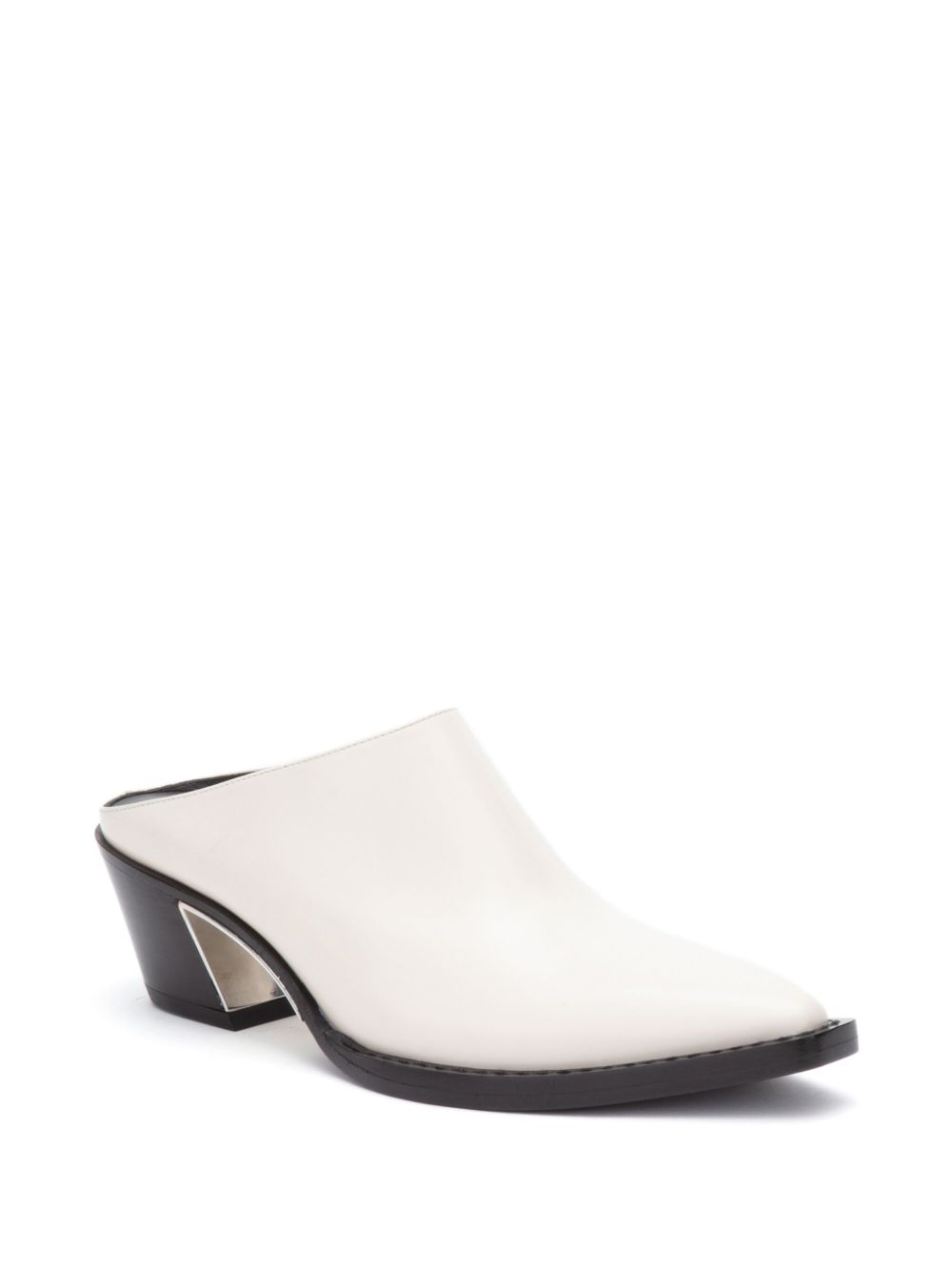 3.1 Phillip Lim Downtown 55 leren muiltjes - Wit