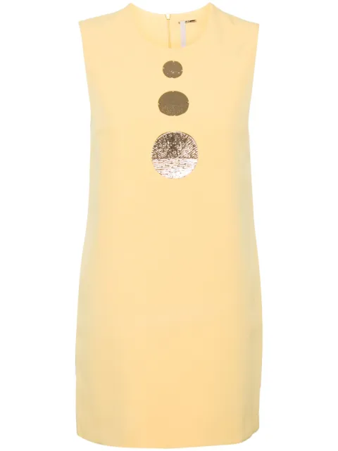 Alexis Vango coin-detail mini dress