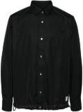 sacai Thomas Mason shirt - Black