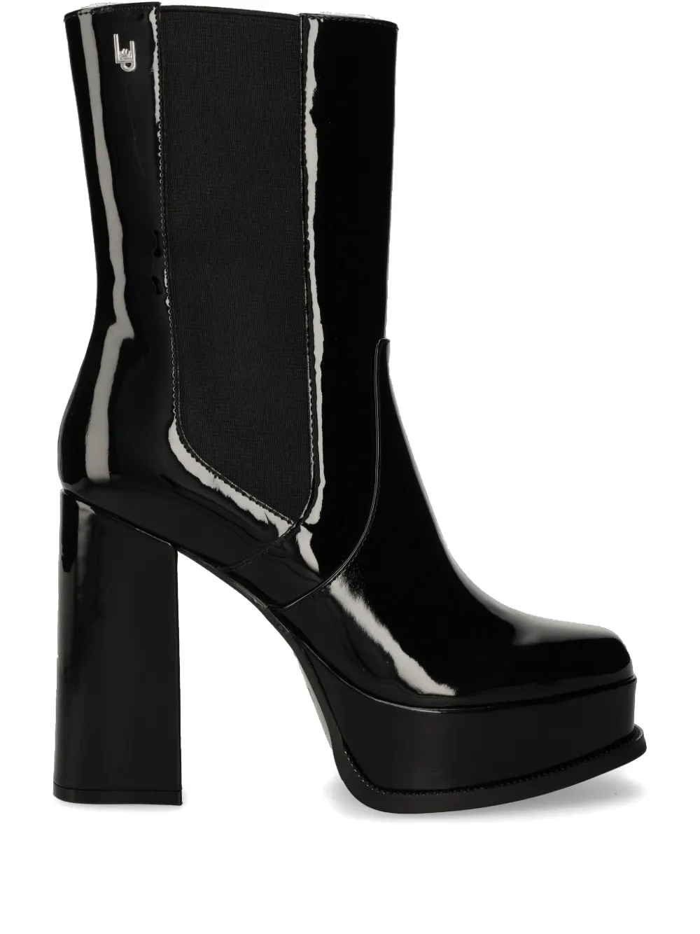 Liu •jo 110mm Patent Boots In Black
