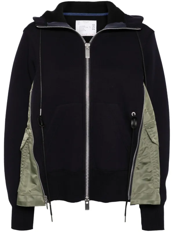 【関税込み】sacai ブルー Sponge スウェット フーディ SACAI / スポンジ スウェット フーディ｜ESTNATION ONLINE STORE