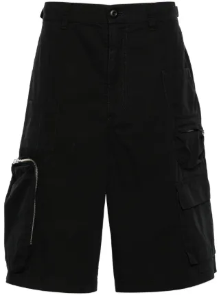 MM6 Maison Margiela ミッドライズ カーゴショーツ | ブラック