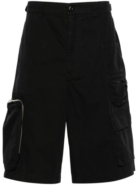 MM6 Maison Margiela mid-rise cotton cargo shorts Men