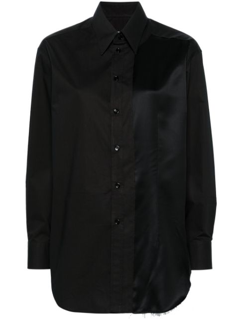 MM6 Maison Margiela panelled cotton shirt Women