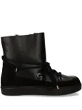 ALOHAS lace-up leather snow boots - Black