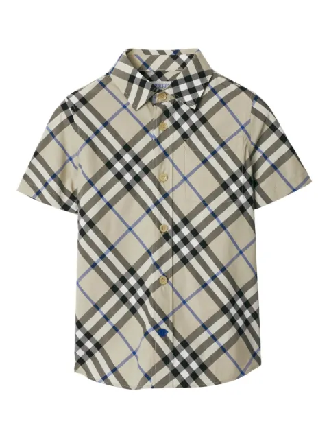 Burberry Kids Vintage check-pattern cotton shirt 