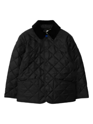 burberry kids キルティングジャケット Burberry Kids キルティング ジャケット | ブルー | FARFETCH JP