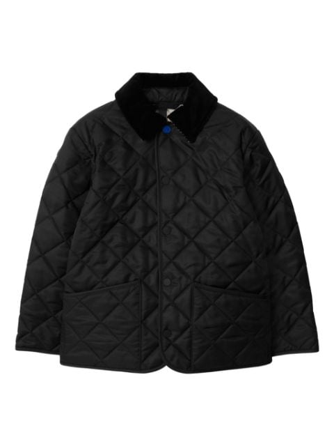 Burberry Kids quilted barn jacket