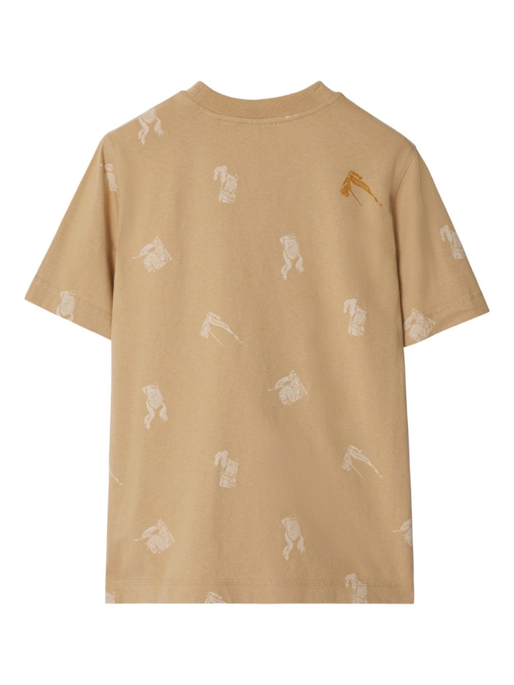 Burberry Equestrian Knight cotton T-shirt - Bruin