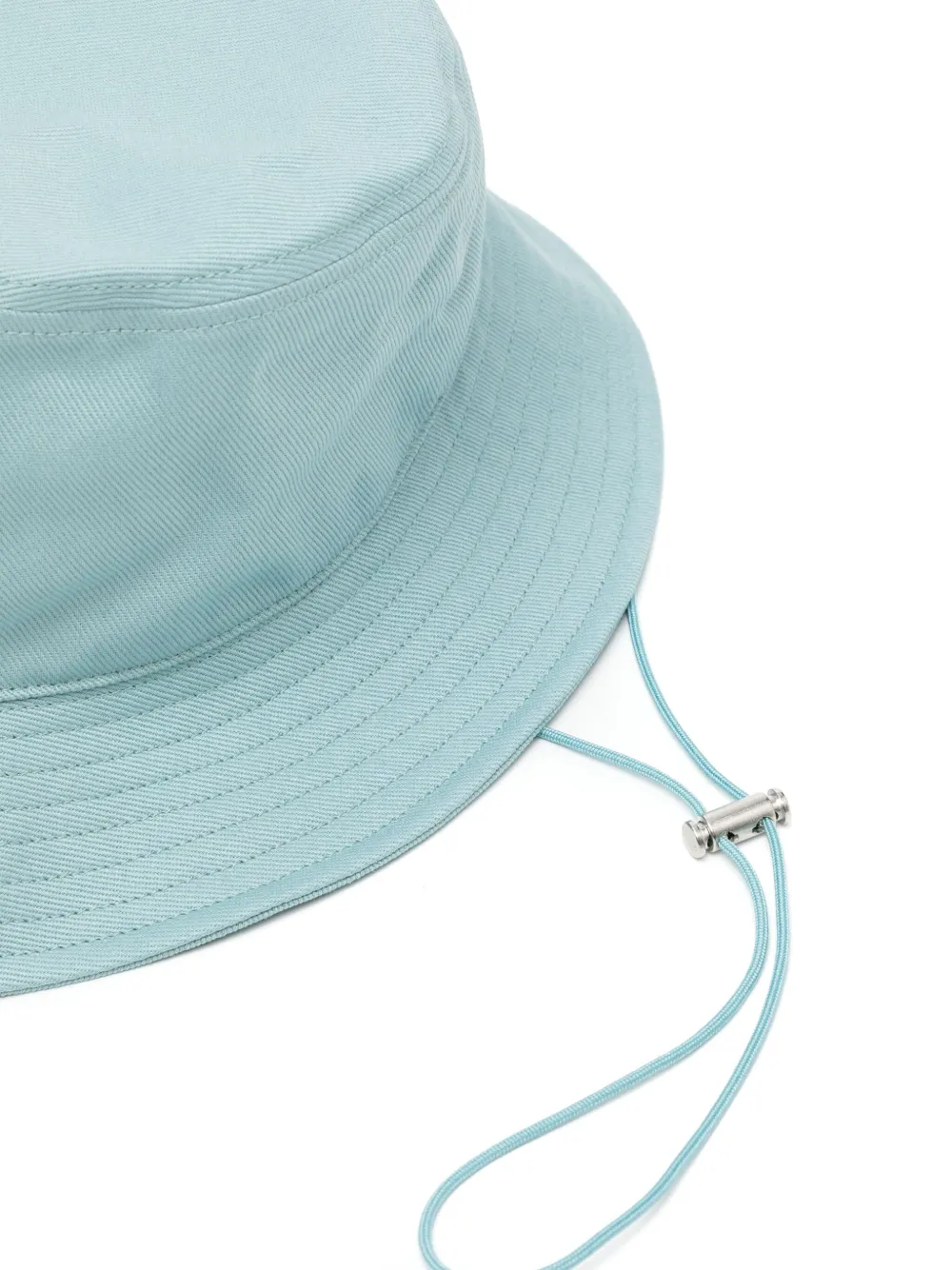 Maison Kitsuné Vissershoed met logoprint Blauw