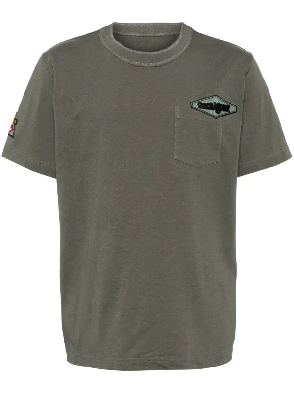 Khaki Gonz Edition Patch T-Shirt by sacai on Sale