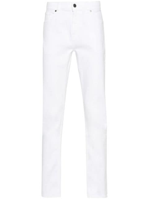 7 For All Mankind Slimmy mid-rise slim-cut jeans