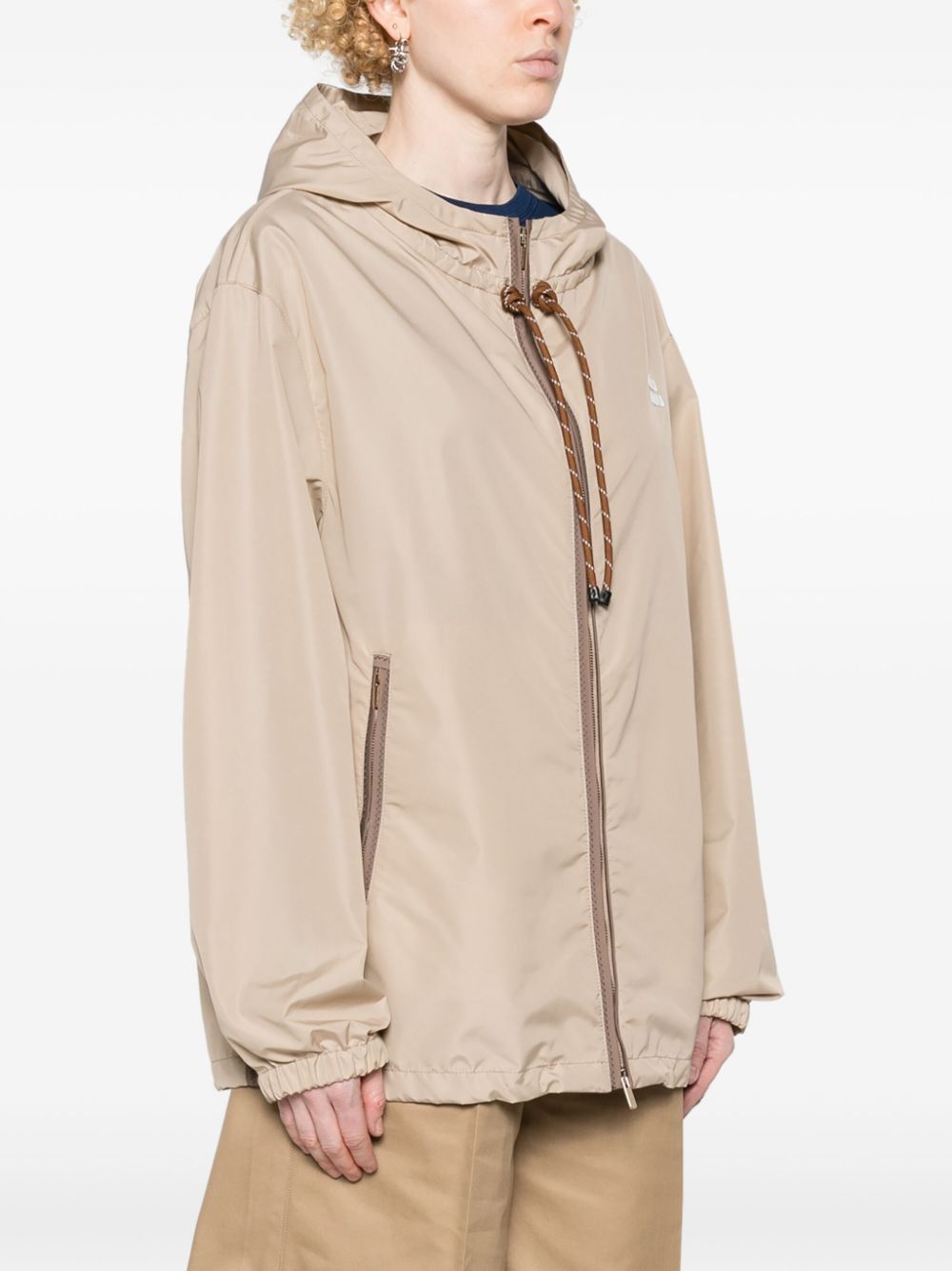 Miu Miu lightweight hooded jacket Women