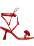 ALOHAS 80mm Kendra sandals - Red