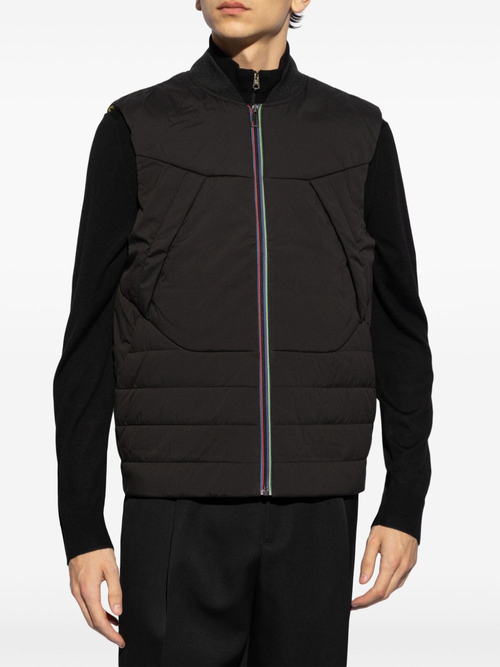 Shop Ps By Paul Smith Padded Lightweight Jacket In Black