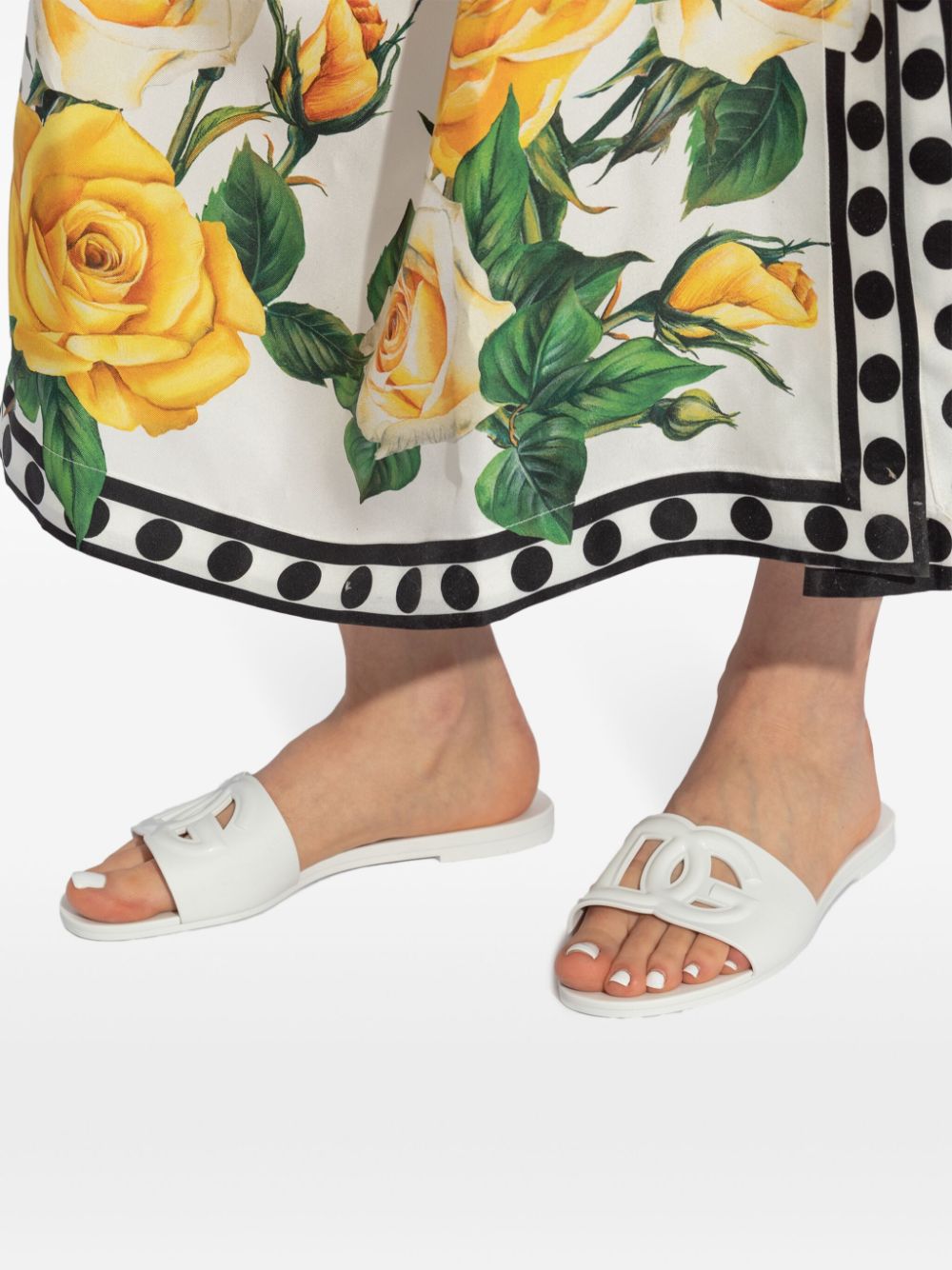 Dolce & Gabbana Bianca slippers Wit