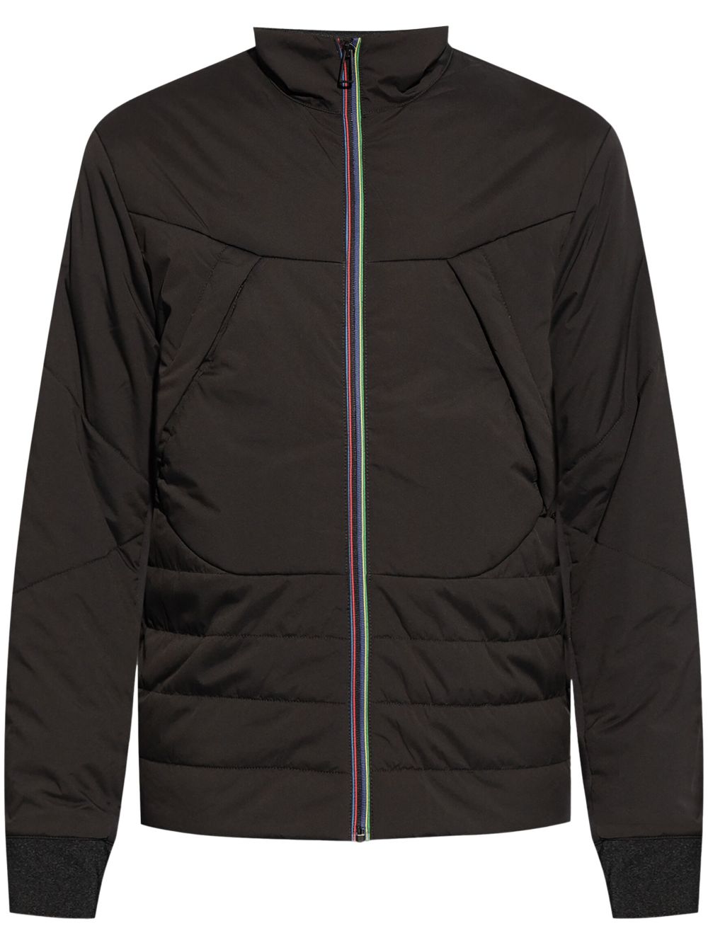 Ps By Paul Smith Mock-neck Padded Jacket In Black