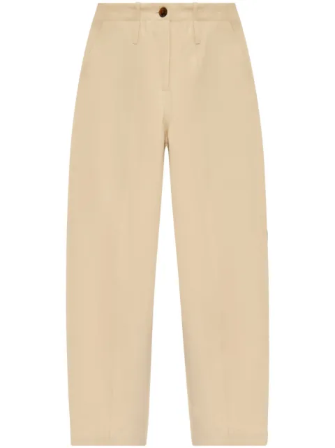 SAMSOE SAMSOE high-waisted straight-leg trousers