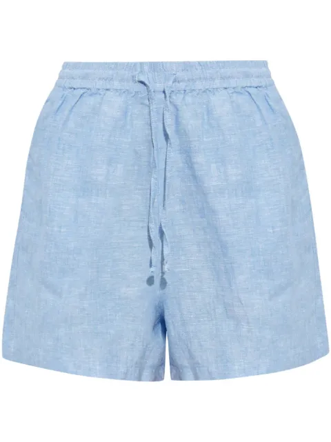 SAMSOE SAMSOE drawstring-waist linen shorts