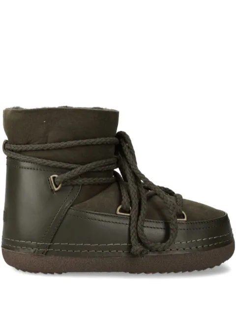 Inuikii botas con agujetas y forro de pelo