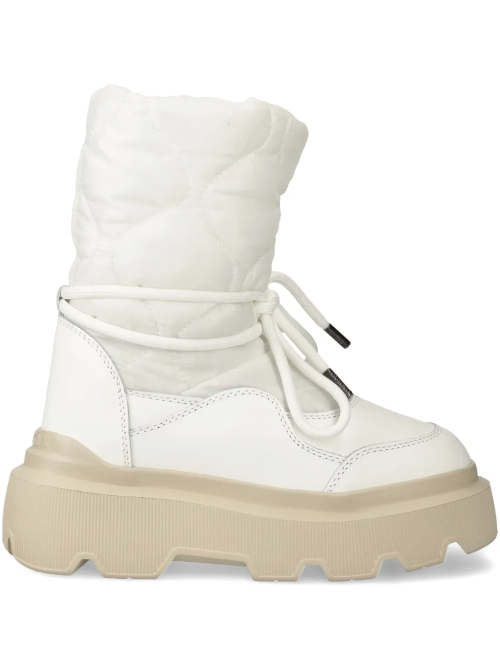 Inuikii leather boots White