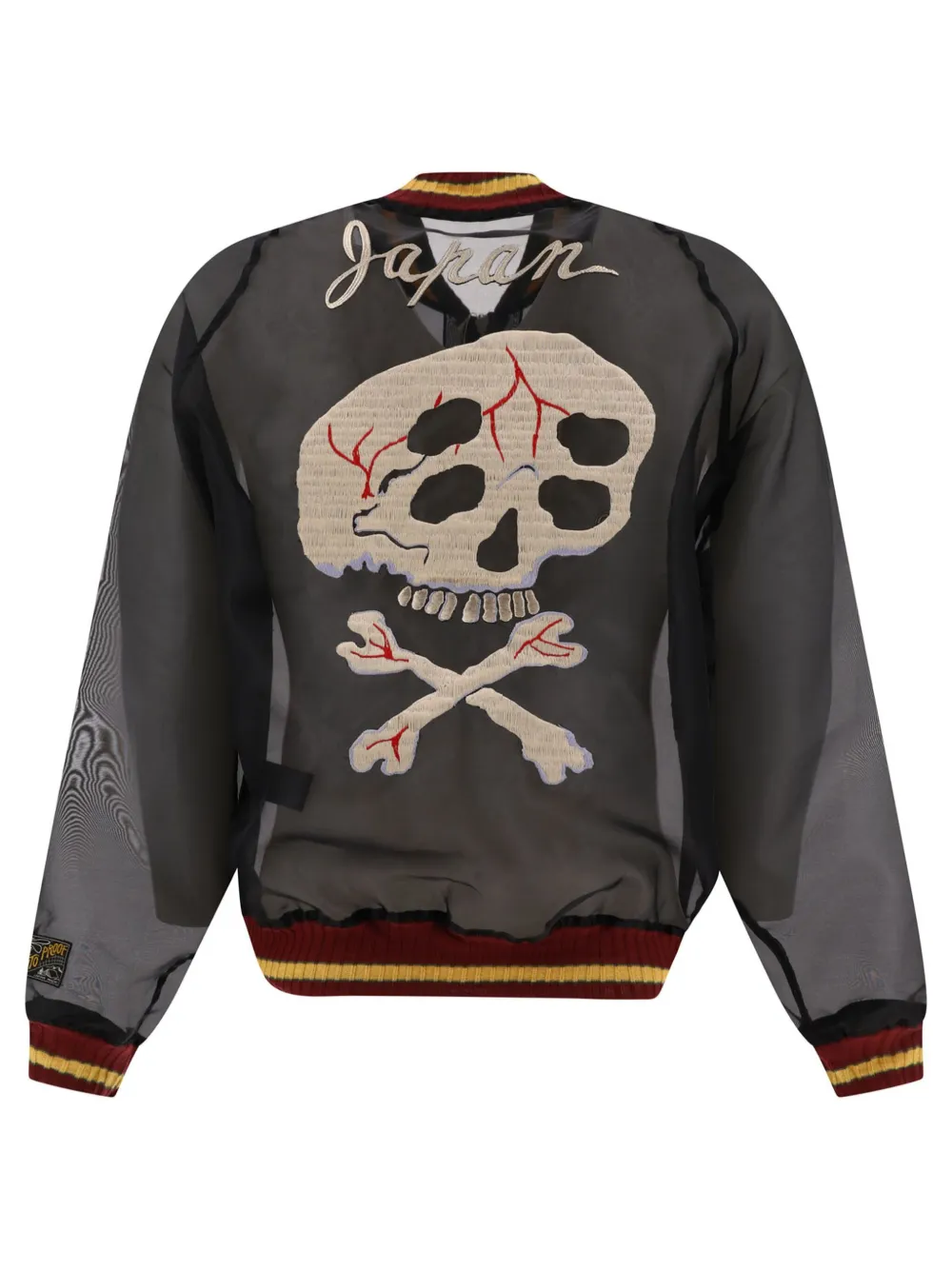 KAPITAL chamarra bomber con calavera bordada | Chamarras bomber | Image 2