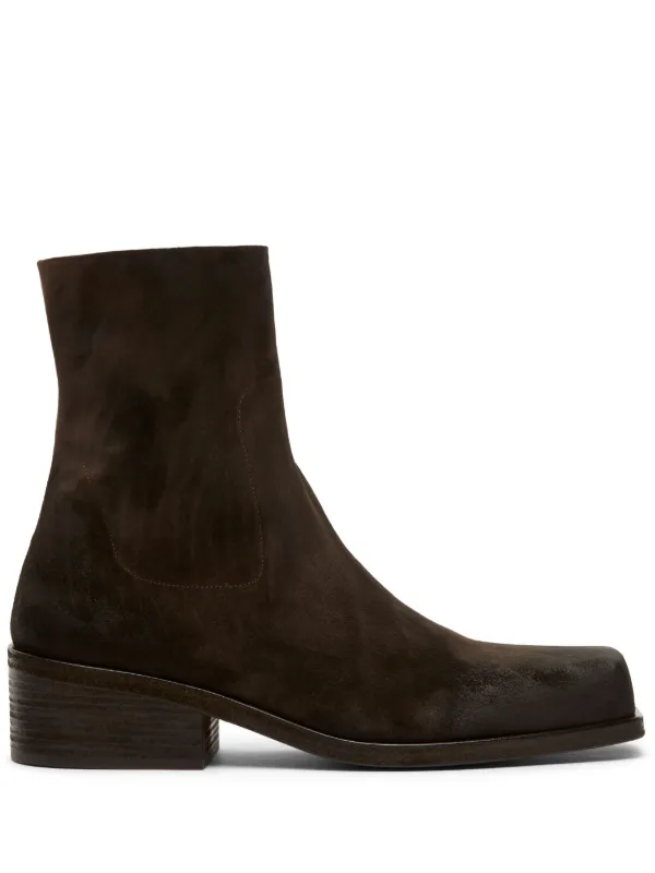 ブーツその他 Marsell `Cassello` Ankle Boots Women's Black Leather Ankle Boots Cassello - Marsèll