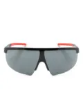 SCUDERIA FERRARI shield-frame sunglasses - Black