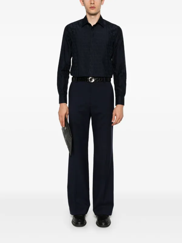 Valentino Garavani Toile Iconographe Jacquard Shirt | Blue