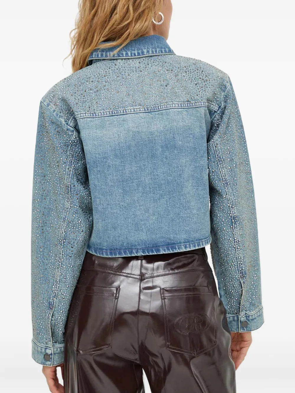 Gestuz Nadivagz Embellished Jacket In Blue