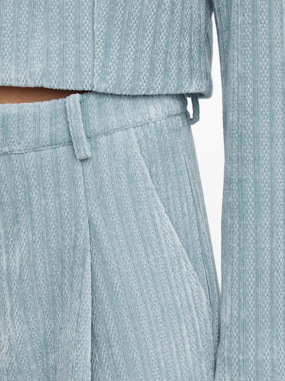 Gestuz Elnoragz Corduroy Trousers In Blue