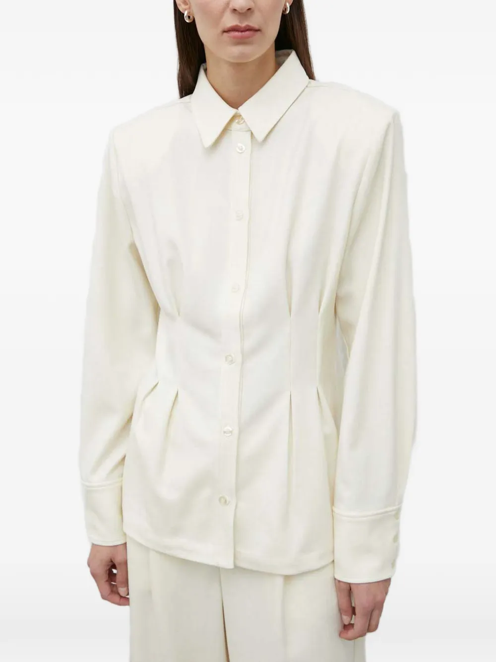 Gestuz button-up shirt - Toni neutri