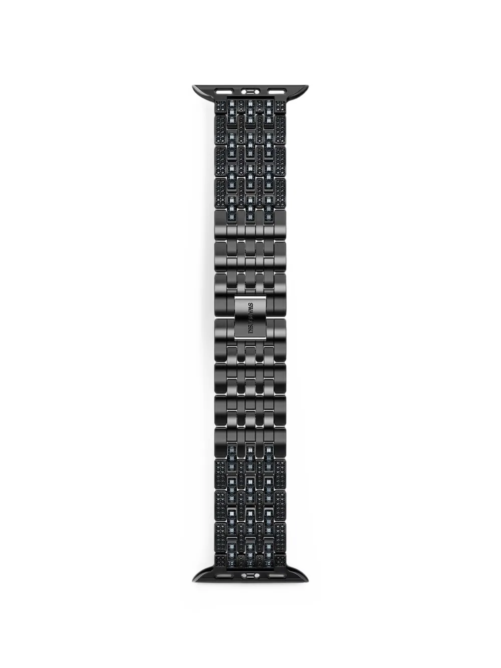 Swarovski crystal-embellished watch strap - Nero