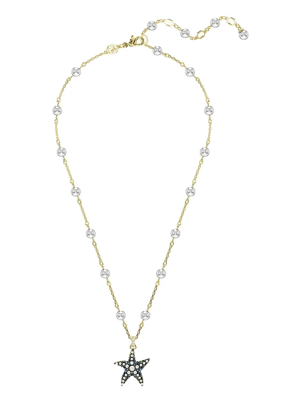 Swarovski Idyllia ネックレス - ゴールドトーン Swarovski Idyllia ネックレス - ゴールドトーン