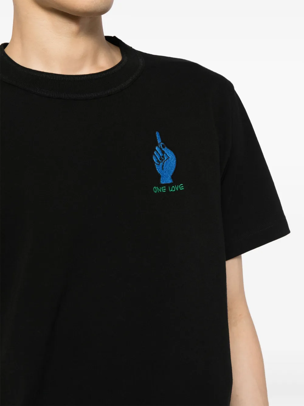 Sacai Sacaigonz Tシャツ | ブラック | FARFETCH JP