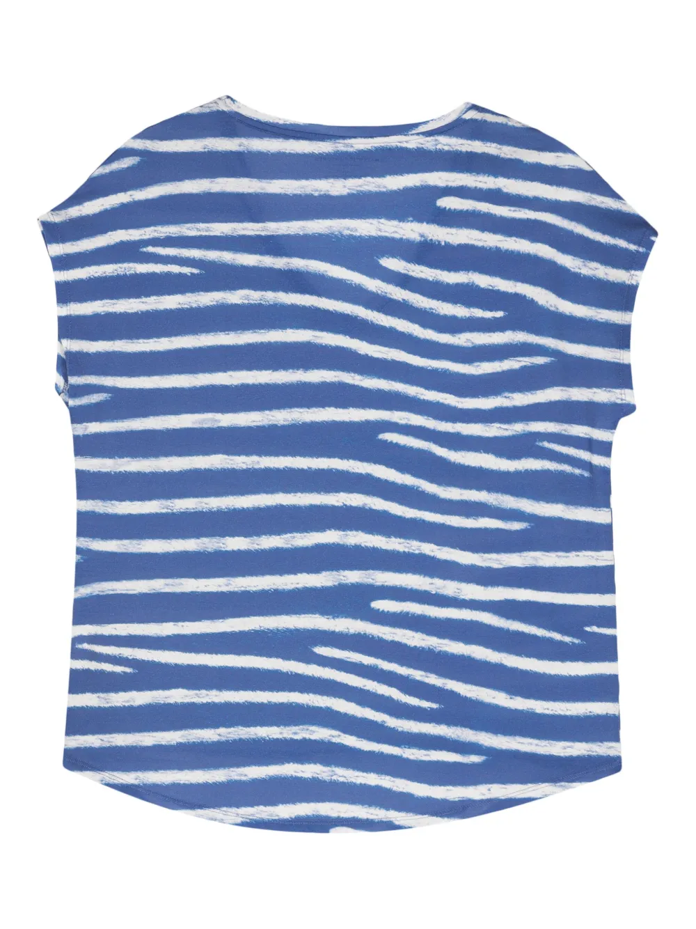 Majestic Filatures T-shirt met V-hals - Blauw