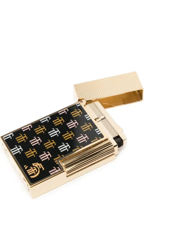 d*3様 S.T. Dupont 金メッキ ライター S.T. DUPONT ONE OF A KIND SOLID GOLD TRI-COLORED 18k DIAMOND