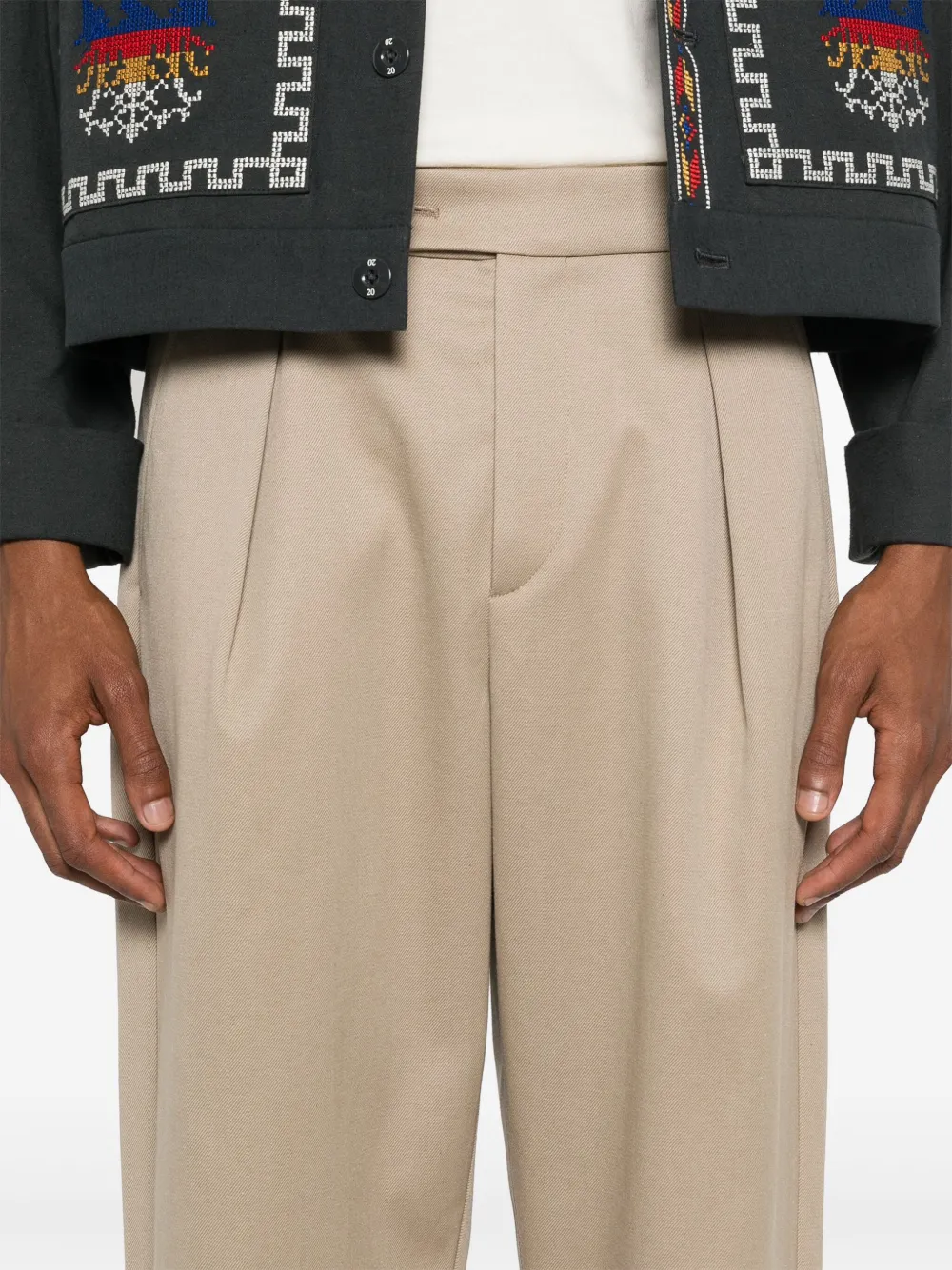 A.P.C. Renato gabardine pantalon Beige