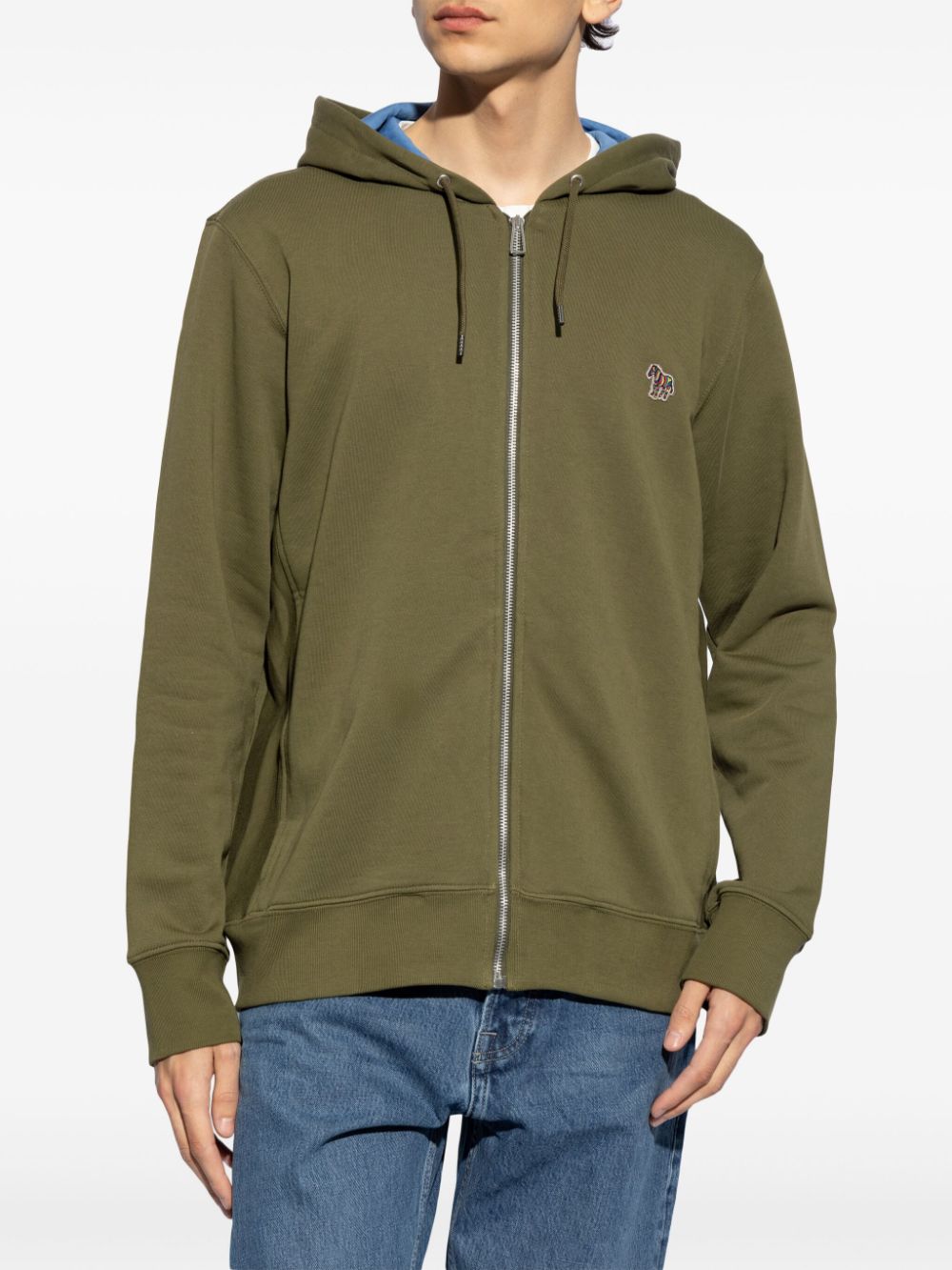 Shop Ps By Paul Smith Logo Sweatshirt In Green