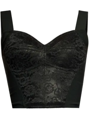 Dolce & Gabbana ドルチェ＆ガッバーナ レースディテール クロップド