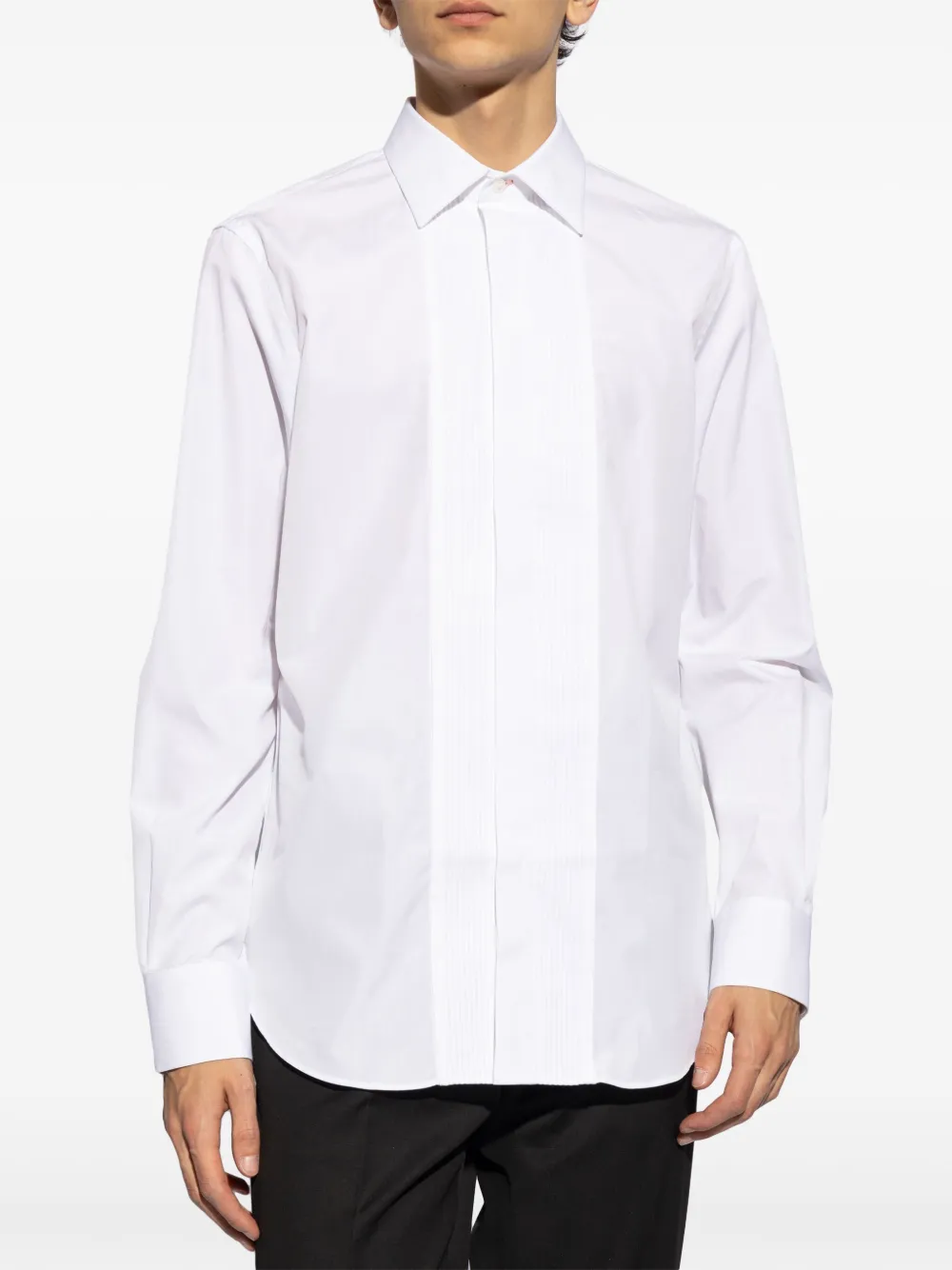 Paul Smith Katoenen overhemd Wit