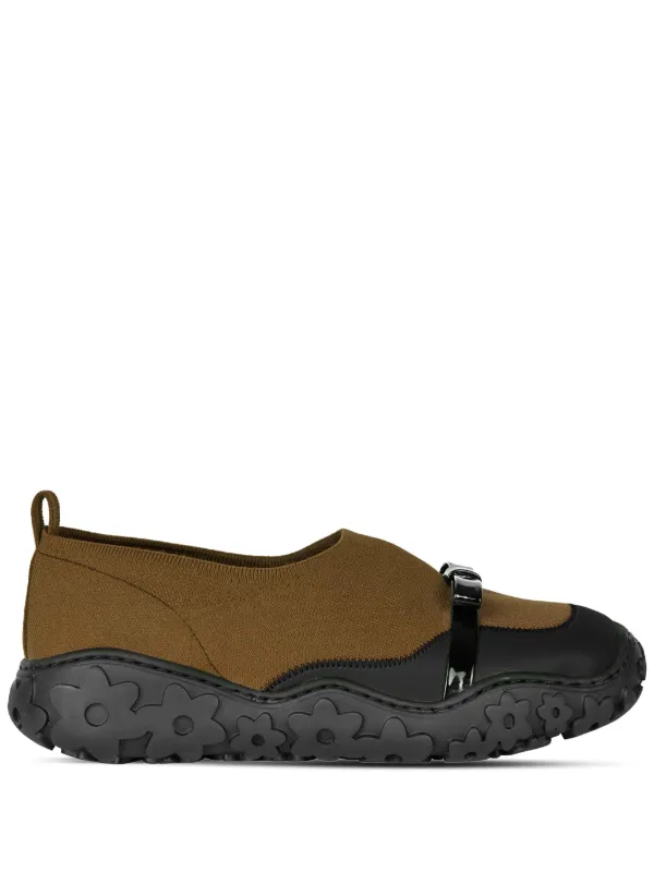 Cecilie Bahnsen Orlan Sneakers in Brown