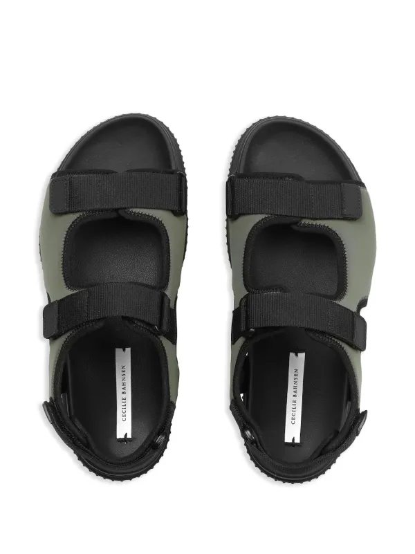 【CECILIE BAHNSEN】Valeriaサンダル Cecilie Bahnsen Valeria Sandals | Black | FARFETCH