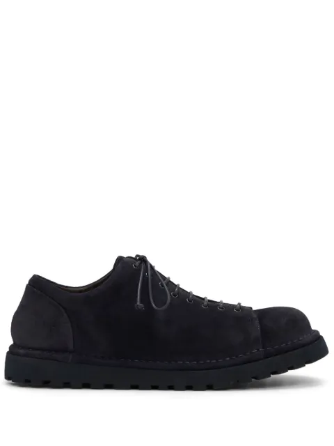 Marsèll zapatos derby de gamuza con agujetas