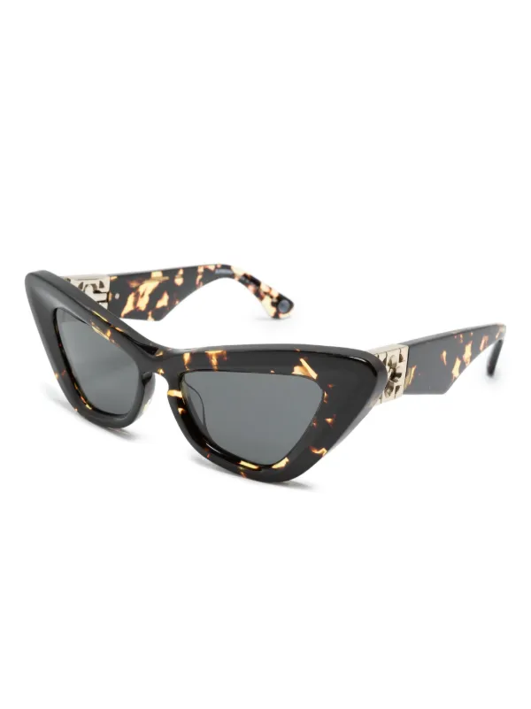 BURBERRY キャットアイサングラス Burberry Eyewear キャットアイ サングラス | ブラウン