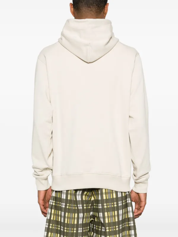 Drôle De Monsieur Le Hoodie Slogan Classique Top | Neutrals