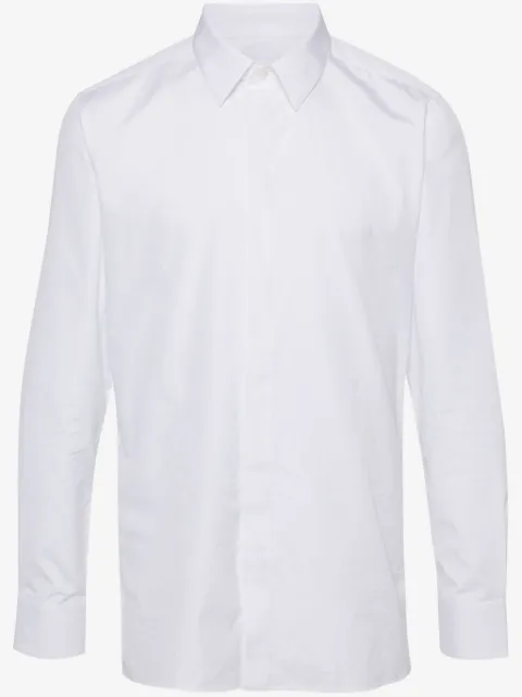 Givenchy 4G-embroidery poplin shirt