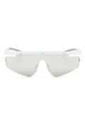 SCUDERIA FERRARI wraparound-frame sunglasses - Silver